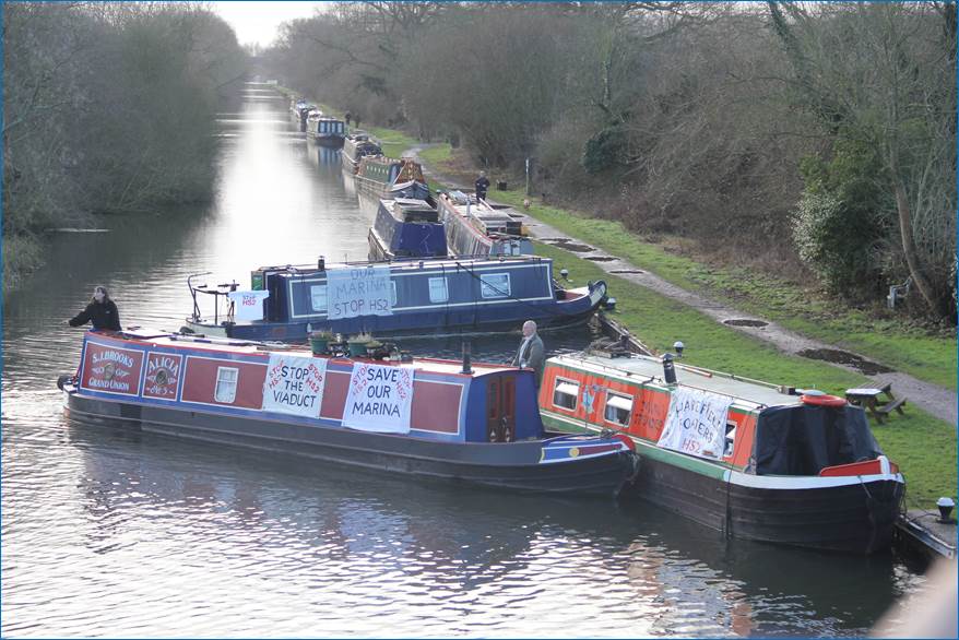 Boats on the Grand Union