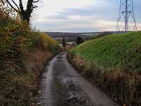 Bowood Lane - sunken section 